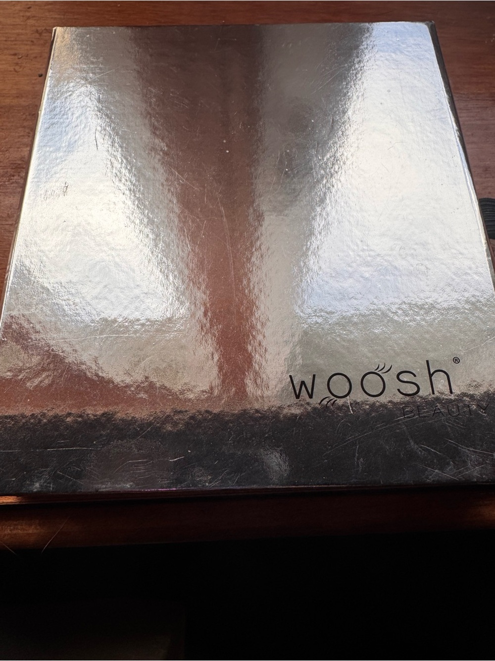Wooosh Beauty Silver Foundation Palette - Silver Finish